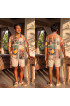 Hand Printed Rayon Shirt Hand Printed Rayon Shirt